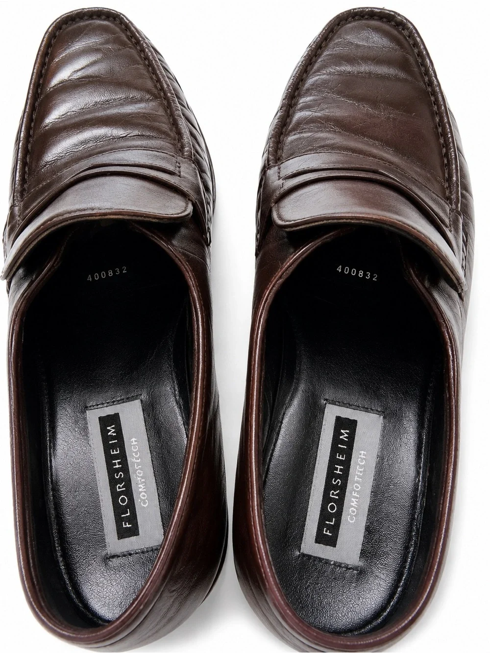 Florsheim Brown Leather Penny Loafers Men’s Size 10.5D